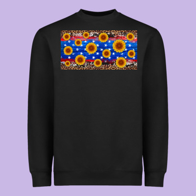 Armed Forces Day Sunflower Heavyweight Sweatshirt Designed By Artiststas