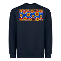 Navy armed forces day sunflower Heavyweight Sweatshirt - Artiststas