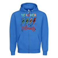 True Royal teacher claus Zipper Hoodie - MaliasSmallBusiness