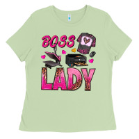 Matcha boss lady Ladies Tee - texasbilliewilder