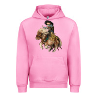 Fuchsia Pink Midilli little Cowboy kid rodeo Urban Hoodie - HowdyJamesFarm