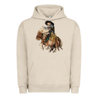 Pigment French Oak Midilli little Cowboy kid rodeo Urban Hoodie - HowdyJamesFarm
