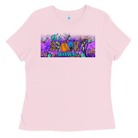 Bubblegum Pink it s spooky season Ladies Tee - JahusDesignShop