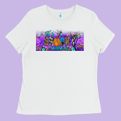 It S Spooky Season Ladies Tee Designed By Jahusdesignshop