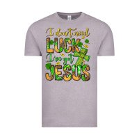 Vintage Zinc I don't need luck I've got Jesus Vintage Tee - Jasminsmagicworld