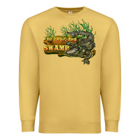 Antique Gold the louisiana swamp Premium Sweatshirt - BarkalooDesign