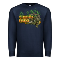 Navy the louisiana swamp Premium Sweatshirt - BarkalooDesign