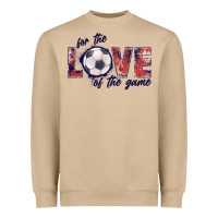Soccer Love Of The Game Heavyweight Sweatshirt | Teevron