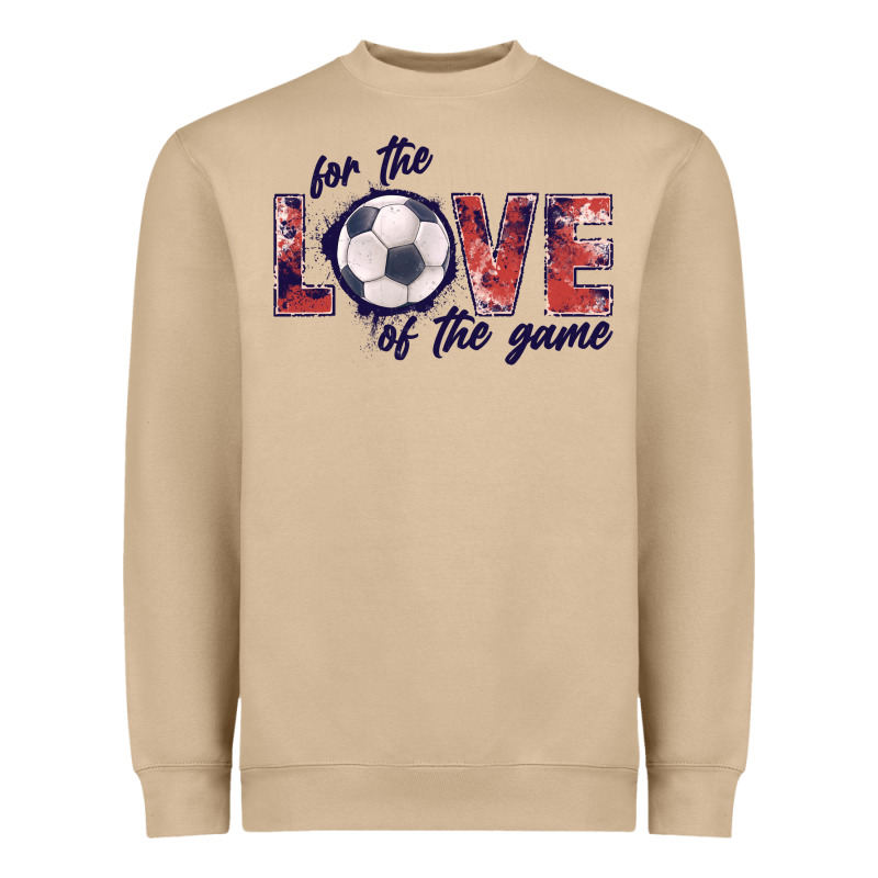 Soccer Love Of The Game Heavyweight Sweatshirt by JahusDesignShop | Teevron