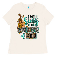 Bone i will sing of the goodness of god Ladies Tee - RanaPortraitStore