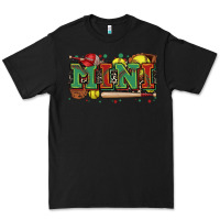 Black mini softball Premium Tee - Zillion Design Studio
