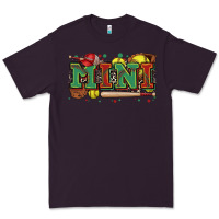 Plum mini softball Premium Tee - Zillion Design Studio