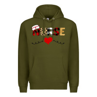 Army Green Nurse Premium Hoodie - Bettercallsaul