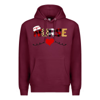 Burgundy Nurse Premium Hoodie - Bettercallsaul