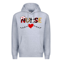 Heather Grey Nurse Premium Hoodie - Bettercallsaul