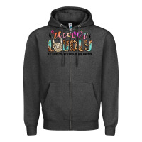 Charcoal Heather recover loudly to keep others from dying quietly m Zipper Hoodie - MaliasSmallBusiness
