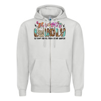 Dove Grey recover loudly to keep others from dying quietly m Zipper Hoodie - MaliasSmallBusiness