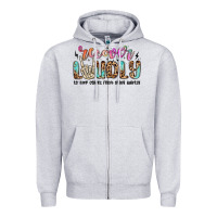 Heather Grey recover loudly to keep others from dying quietly m Zipper Hoodie - MaliasSmallBusiness