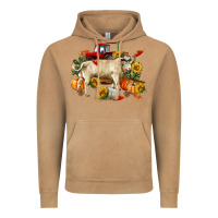 Vintage Camel Fall charolais bull Vintage Hoodie - RanaPortraitStore