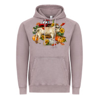 Vintage Zinc Fall charolais bull Vintage Hoodie - RanaPortraitStore