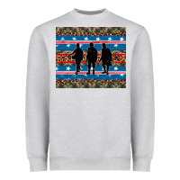 Heather Grey armed forces day soldier Heavyweight Sweatshirt - Artiststas