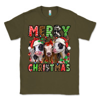 Army Green merry christmas heifers Classic Tee - Jasminsmagicworld