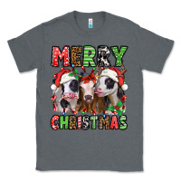 Charcoal Heather merry christmas heifers Classic Tee - Jasminsmagicworld