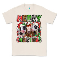 Natural merry christmas heifers Classic Tee - Jasminsmagicworld