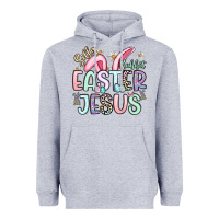 Heather Grey silly rabbit easter jesus Heavyweight Hoodie - Artiststas