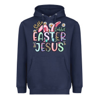 Navy silly rabbit easter jesus Heavyweight Hoodie - Artiststas