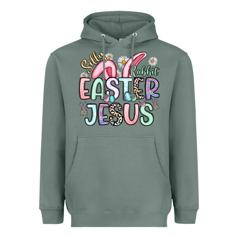 Silly Rabbit Easter Jesus Heavyweight Hoodie by Artiststas | Teevron