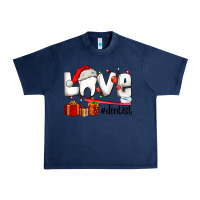 Navy Christmas love  dentist Urban Heavy Tee - AdoDesignShop