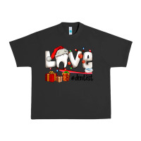 Pigment Black Christmas love  dentist Urban Heavy Tee - AdoDesignShop