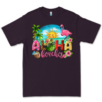 Plum aloha beaches Premium Tee - texasbilliewilder