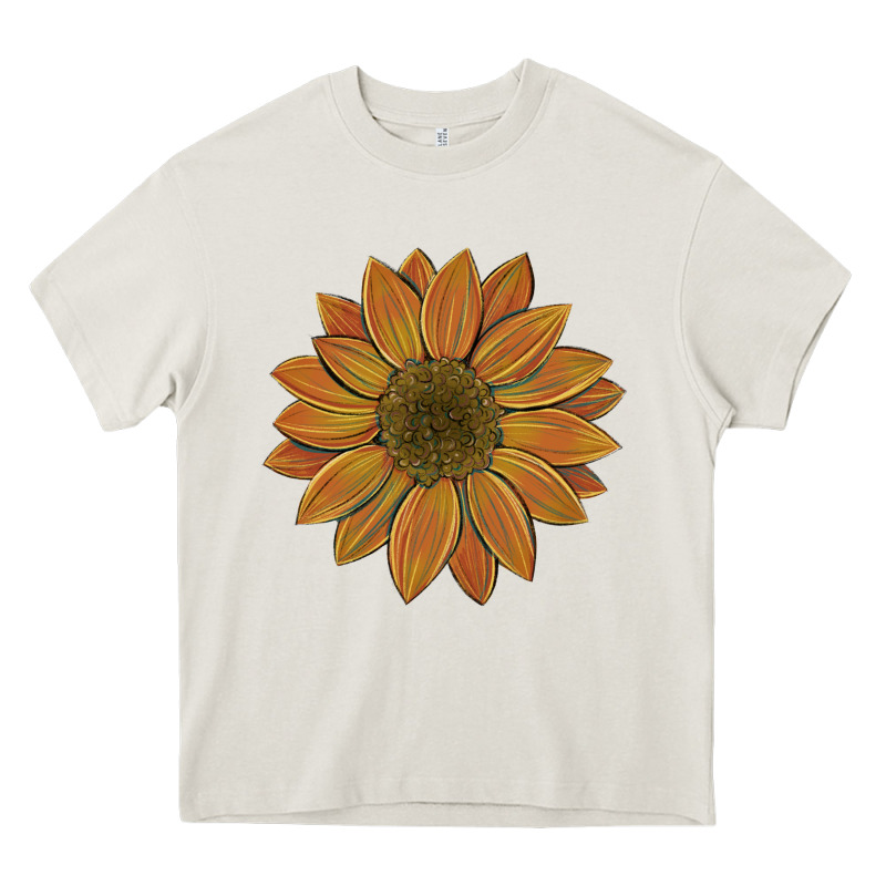 Sunflower Heavy Core Tee by Artiststas | Teevron