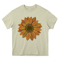 Mossy sunflower Heavy Core Tee - Artiststas