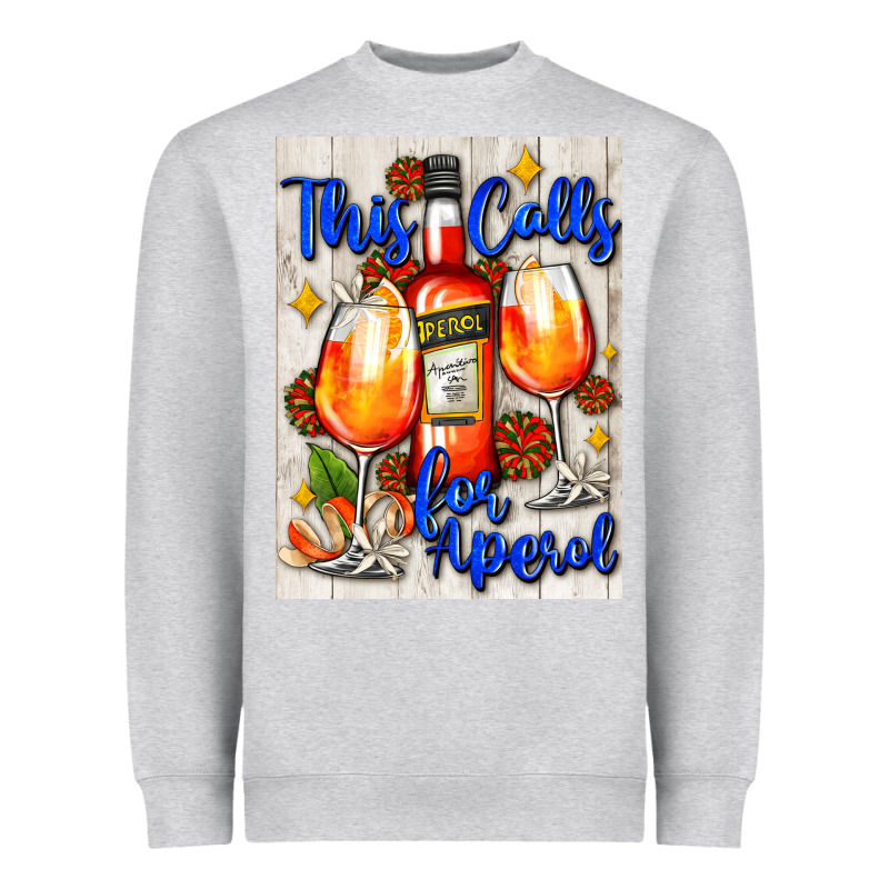 This Calls For Aperol   Air Freshener Heavyweight Sweatshirt by AdoDesignShop | Teevron