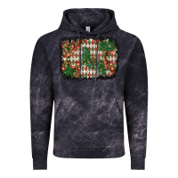 Cloud Black christmas ornament and diamond plaid  background Vintage Hoodie - BundleAndBundleShop