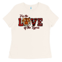 Bone for the love of the tigers red Ladies Tee - RanaPortraitStore