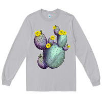 Moon Dust Opunthia Santa Rita Cacti Long Sleeve Tee - LillyAllenDesigns