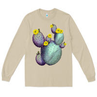 Mushroom Opunthia Santa Rita Cacti Long Sleeve Tee - LillyAllenDesigns