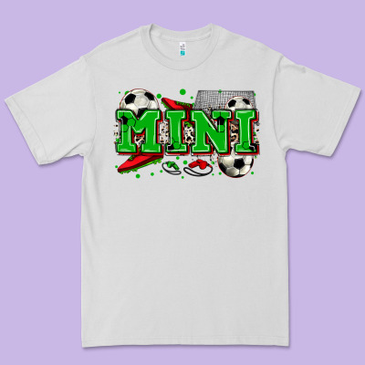 Mini Soccer Premium Tee Designed By Zillion Design Studio