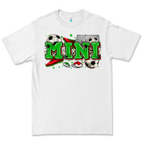 White mini soccer Premium Tee - Zillion Design Studio