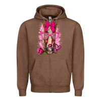 Chestnut valentines day horse with sunglasses Zipper Hoodie - NancyCooperArtShop