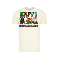 Vintage Arctic happy hallothanksmas with cupcakes Vintage Tee - AdoDesignShop