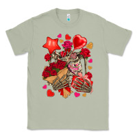 Matcha valentines day skeleton Classic Tee - NancyCooperArtShop
