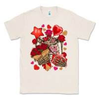 Natural valentines day skeleton Classic Tee - NancyCooperArtShop