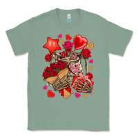 Sage valentines day skeleton Classic Tee - NancyCooperArtShop