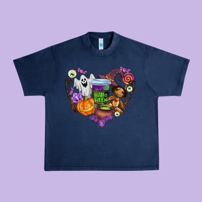 Halloween Urban Heavy Tee Designed By Adodesignshop