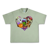 Oil Green halloween Urban Heavy Tee - AdoDesignShop